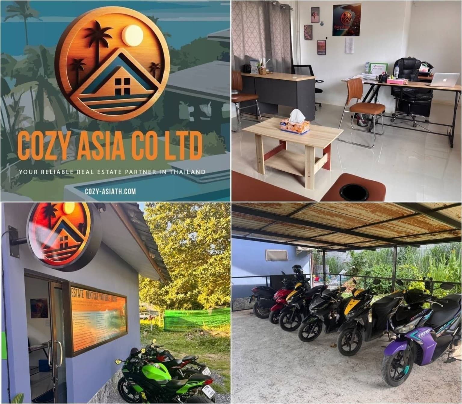 Фирменный фотоколлаж Cozy Asia